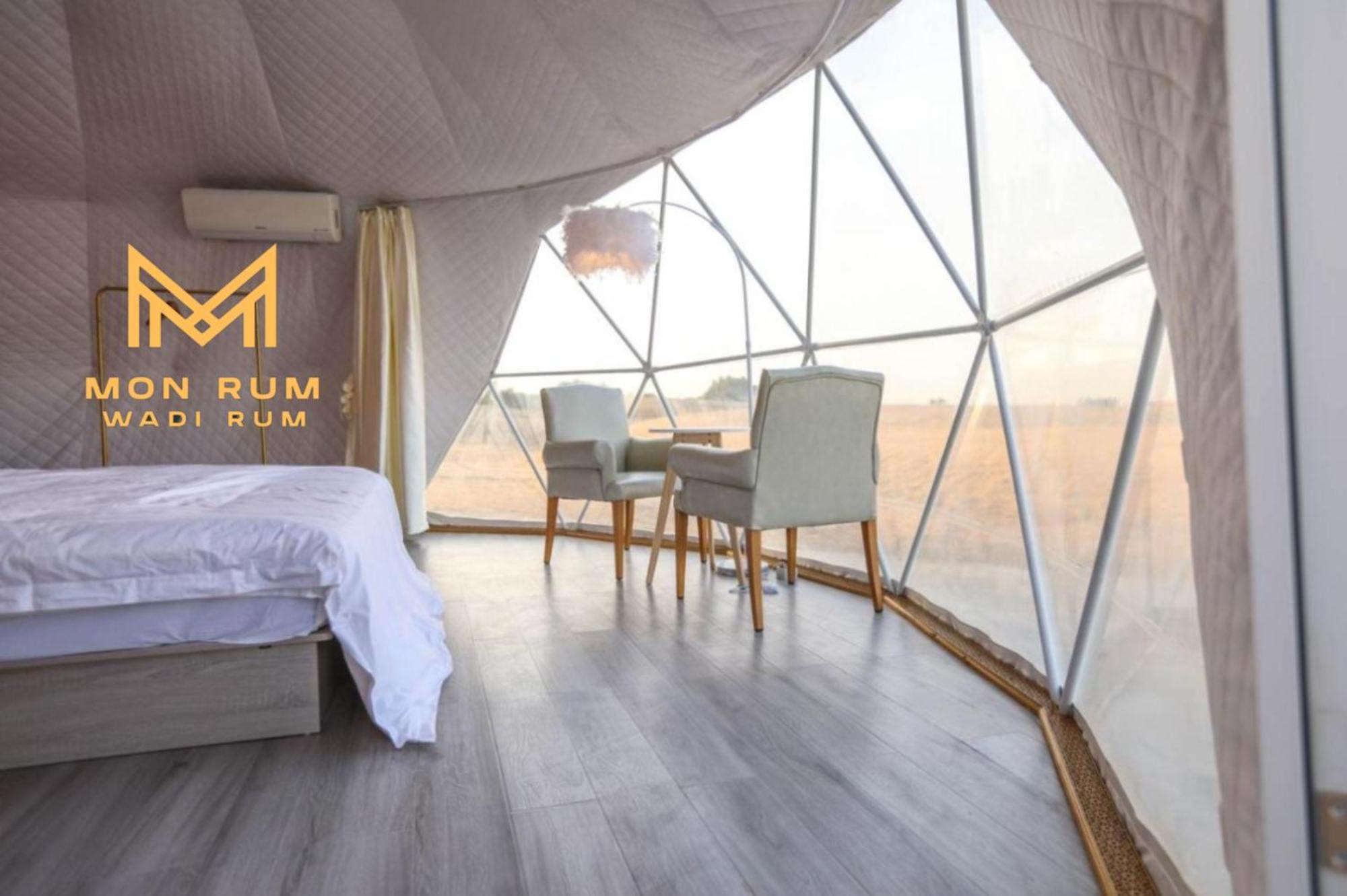 Luxury Enjoyment Point Bubbles Camp Bed & Breakfast Wadi Rum Exterior photo